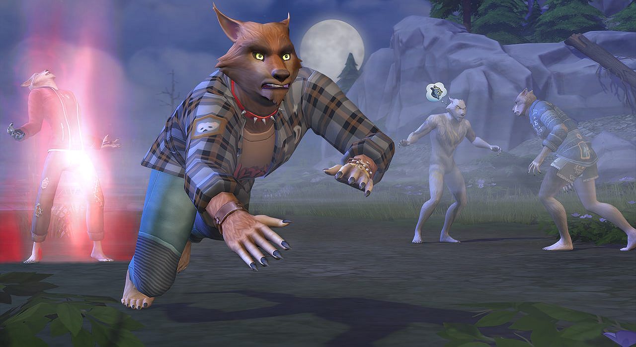 The Sims 4 Werewolves Game Pack urges you to embrace the full moon